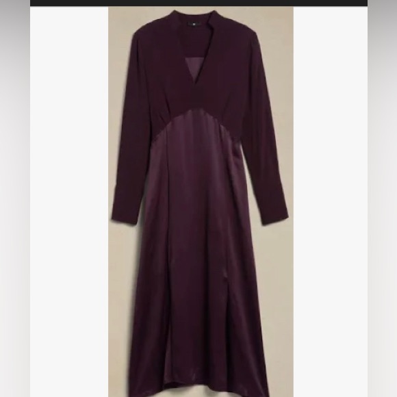 BANANA REPUBLIC SUSANA MIDI DRESS - Picture 3 of 8